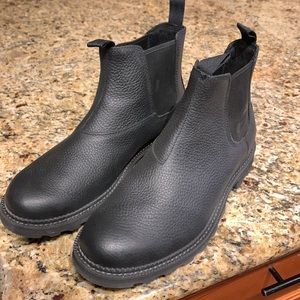 Mens Sorel Caribou Chelsea -waterproof leather boots